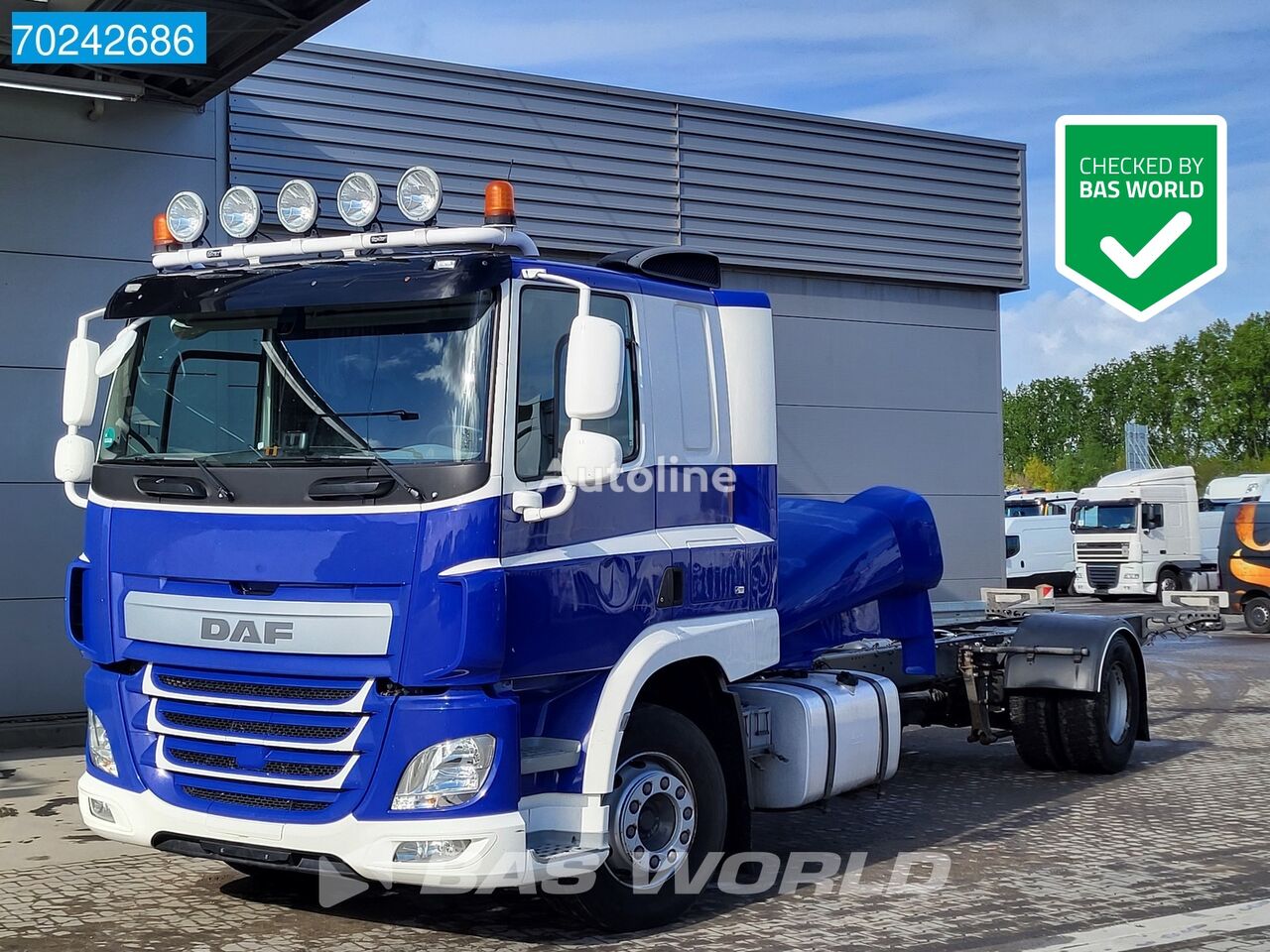 DAF CF 280 4X2 19tons Chassis ACC Euro 6 camión chasis