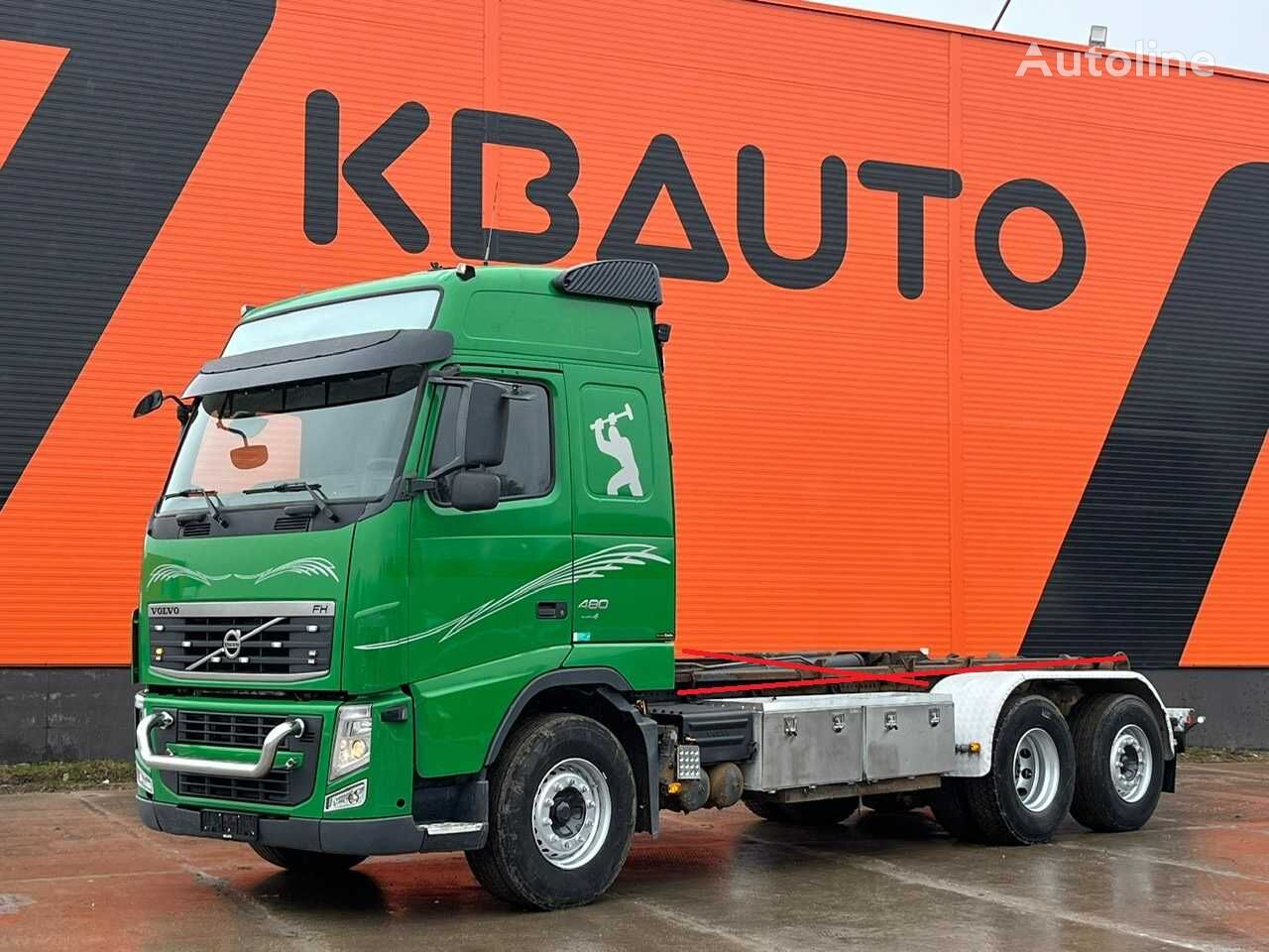 Volvo FH 480 6x2 SOLD AS CHASSIS ! / CHASSIS L=5800 mm camión chasis