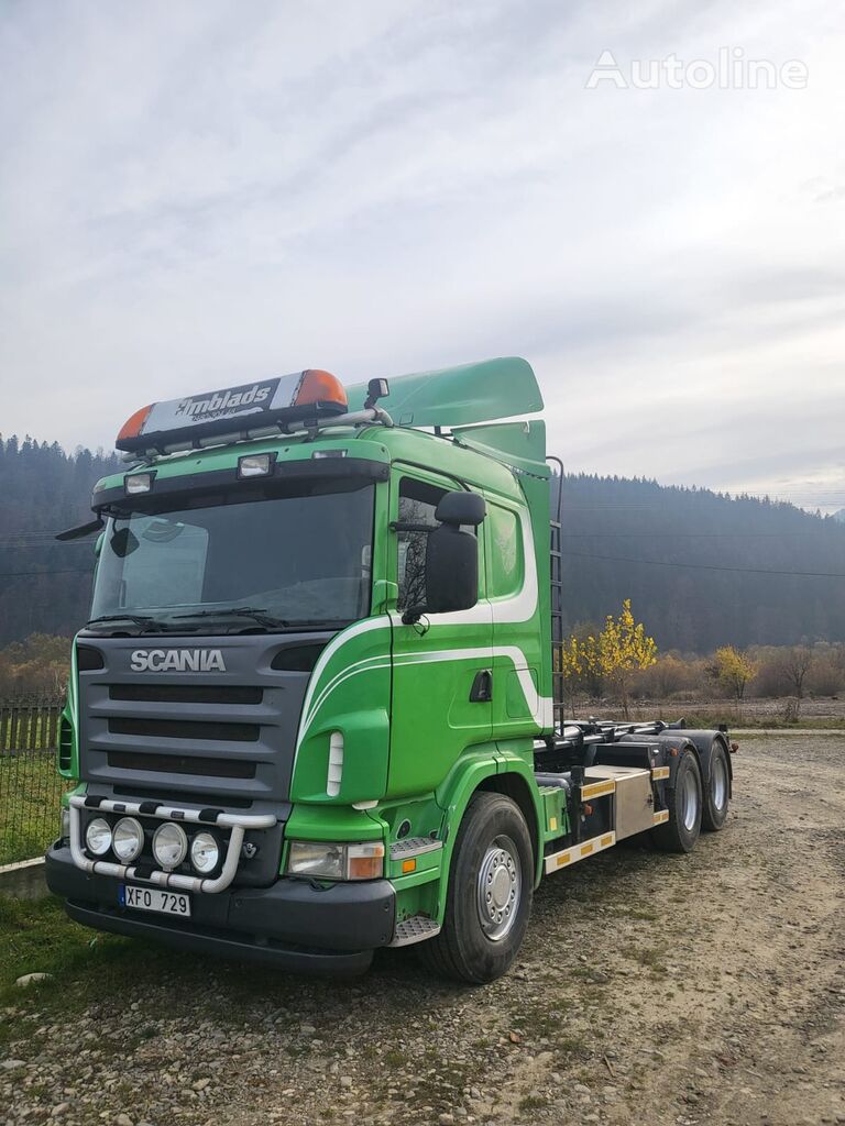 Scania R500 camión con gancho