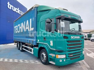 Scania G400 ejes 6x2*4 camión con lona corredera