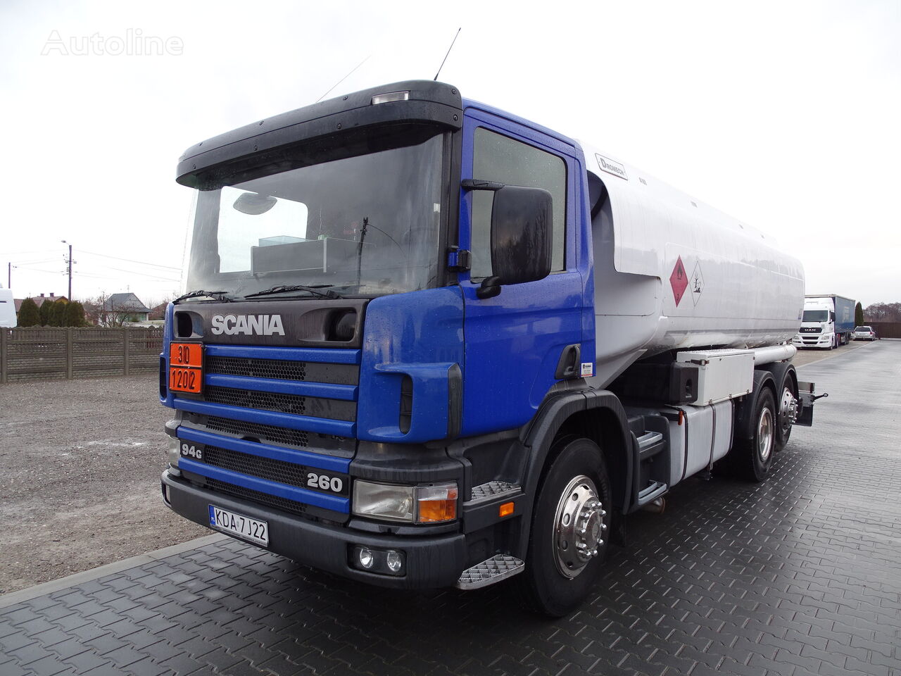Scania P94 G260 camión de combustible
