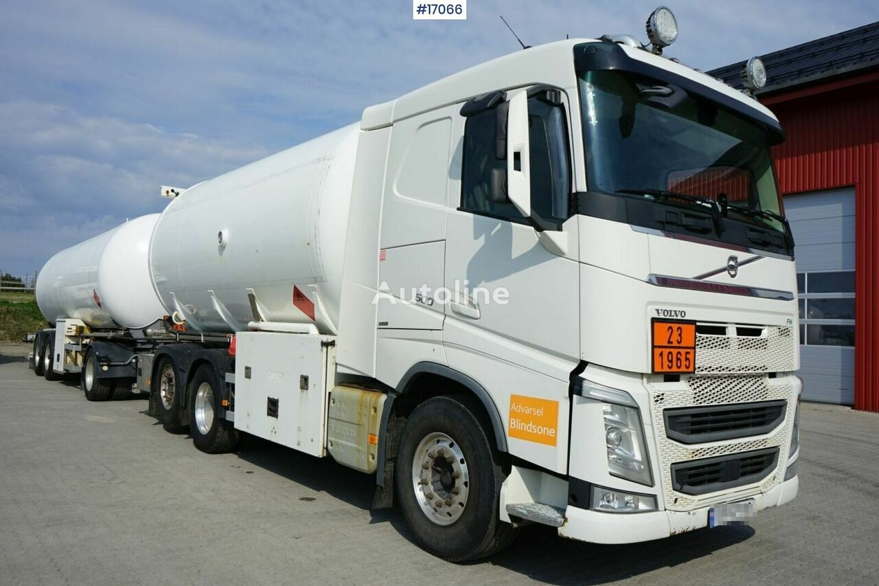 Volvo  FH 500  camión de combustible + remolque de combustible