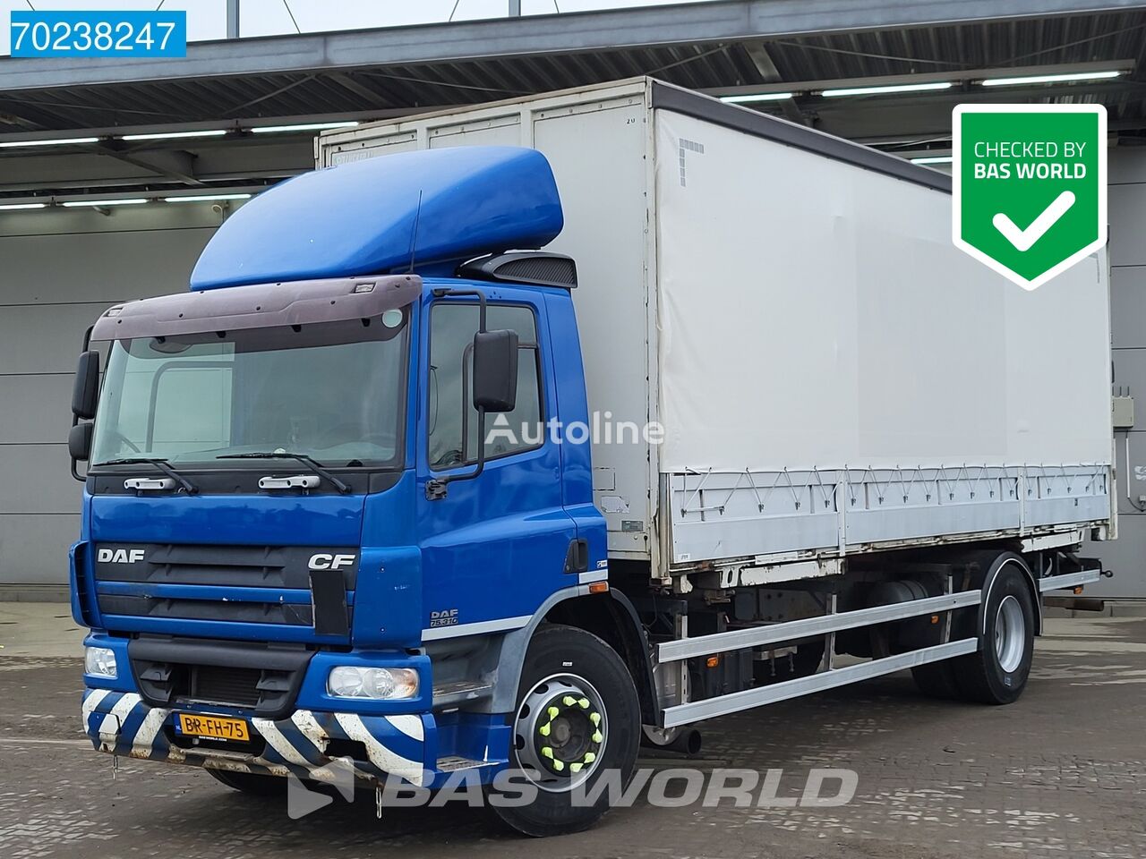 DAF CF75.310 4X2 NL-Truck Retarder ADR Ladebordwand Euro 3 camión de contenedores