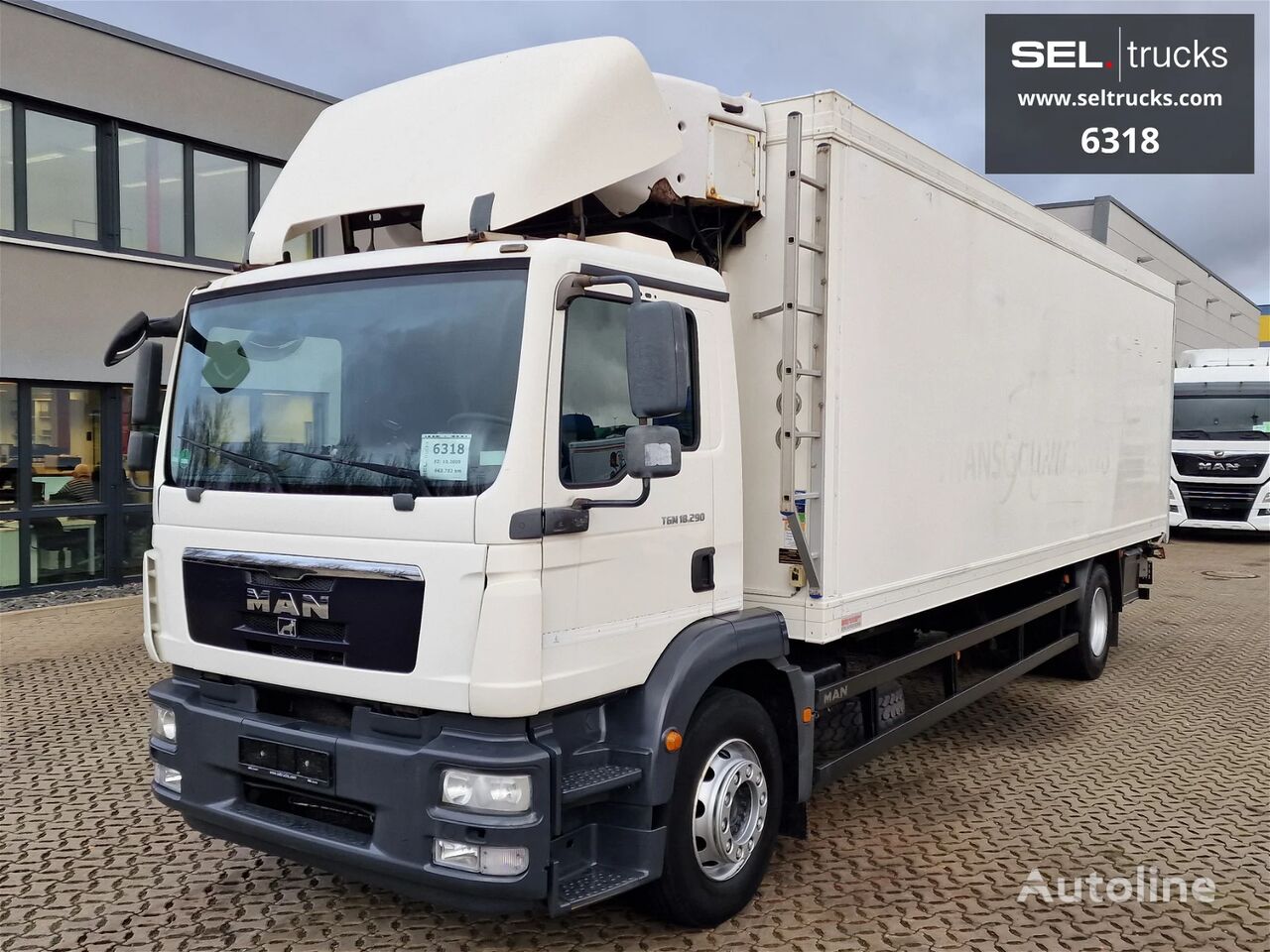 MAN TGM 18.290 4x2 LL Ladebordwand / Triple Verdampfer / Carrier Sup camión frigorífico