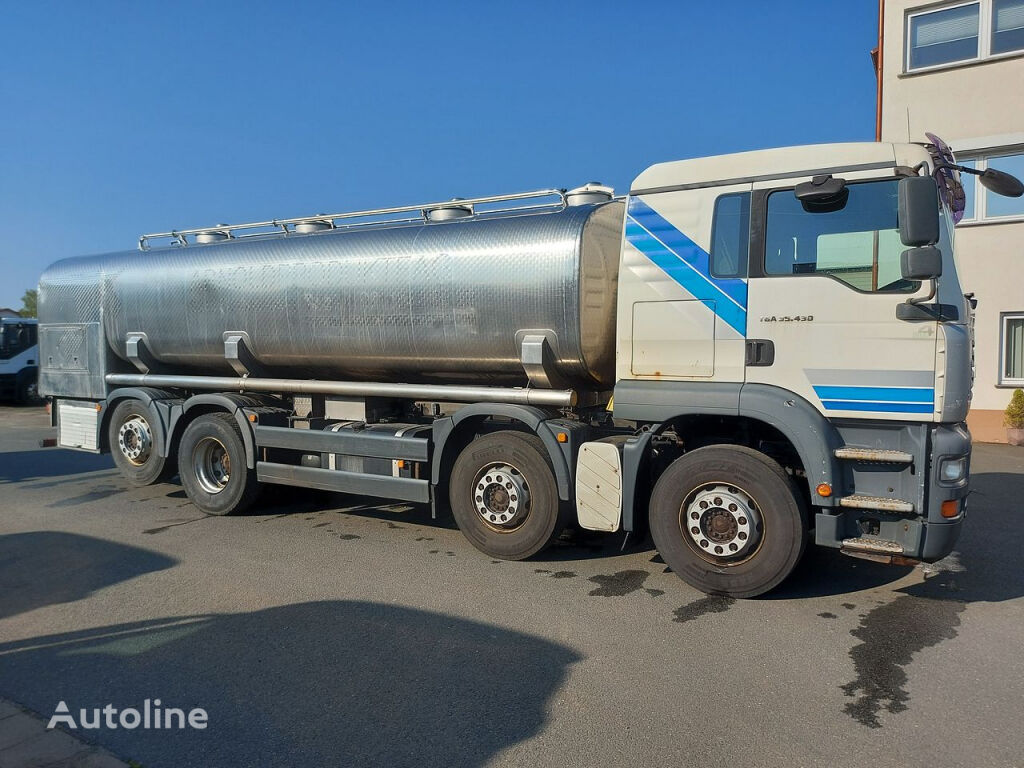 MAN TGA 35.430 4-Achsen - Heckkabine - L-Fahrerhaus - 20.500 Ltr. -  camión para transporte de leche