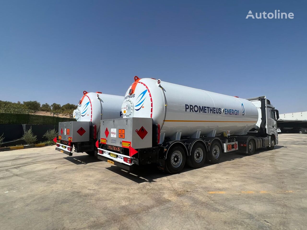 YILTEKS LPG SEMI-TRAILER - ADR cisterna de gas nueva