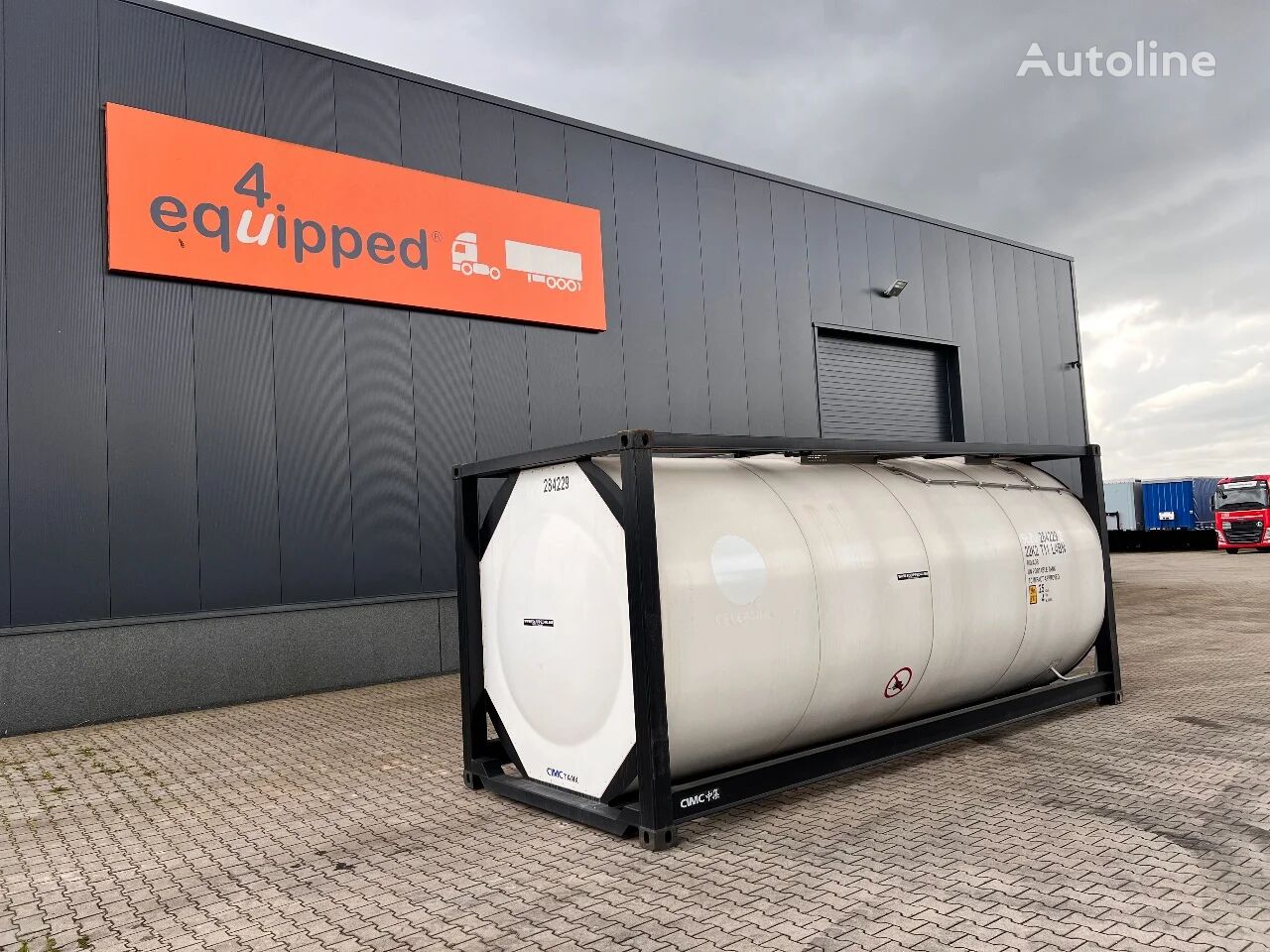 CIMC tankcontainers TOP: ONE WAY/NEW 20FT ISO tankcontainer, 25.000L/ contenedor cisterna 20 pies nuevo