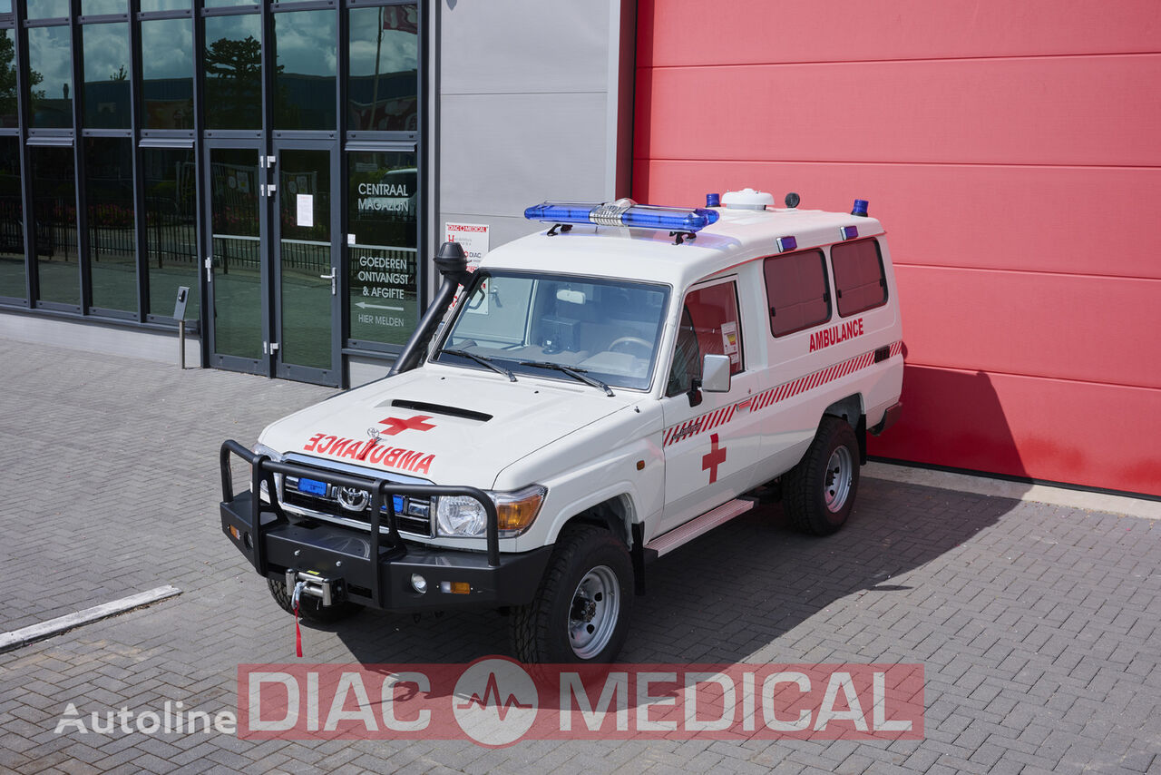 Toyota Landcruiser VDJ78L- AMBULANCE 4×4 - Standard Roof – BLS- DIRECT  ambulancia nueva