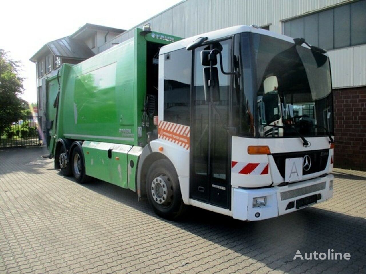 Mercedes-Benz 2633 Econic Faun Variopress II 524 EEV camión de basura