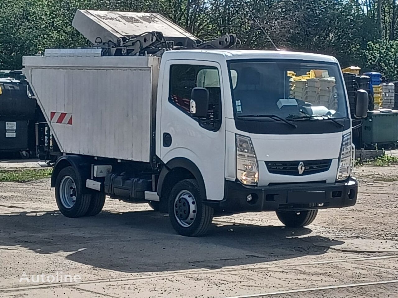 Renault Maxity Faun 5 m3 śmieciarka camión de basura