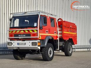 MAN LE 18.220 4x4- Brandweer, Feuerwehr, Fire - Doppelcabine - 4.000 camión de bomberos