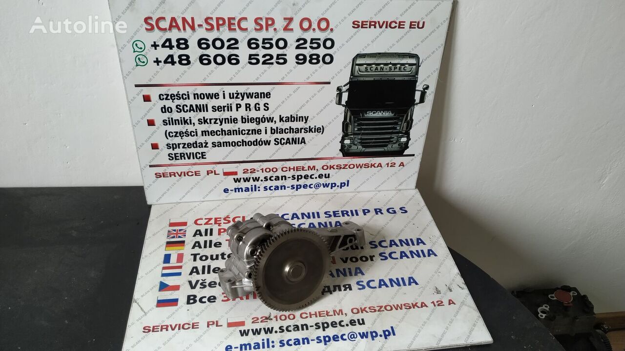 Scania 1448659 HPI bomba de aceite para Scania P R G T tractora