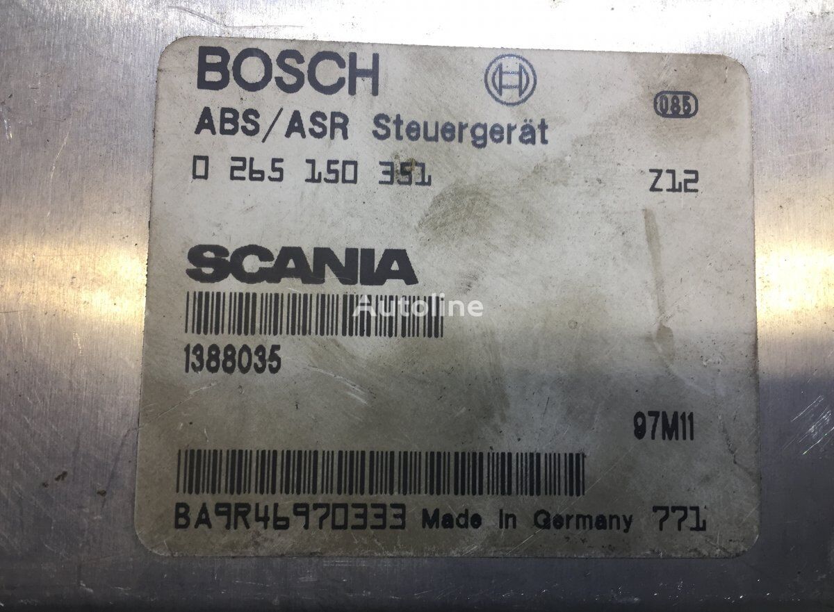 Bosch 4-series 124 (01.95-12.04) 0265150351 unidad de control para Scania 4-series (1995-2006) camión