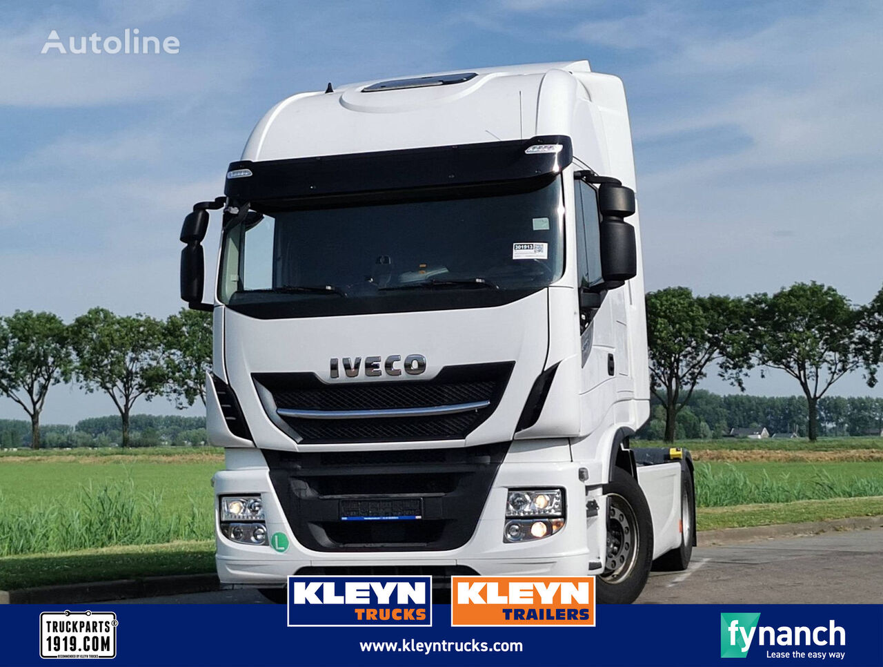 IVECO AS440S48 STRALIS intarder skirts tractora