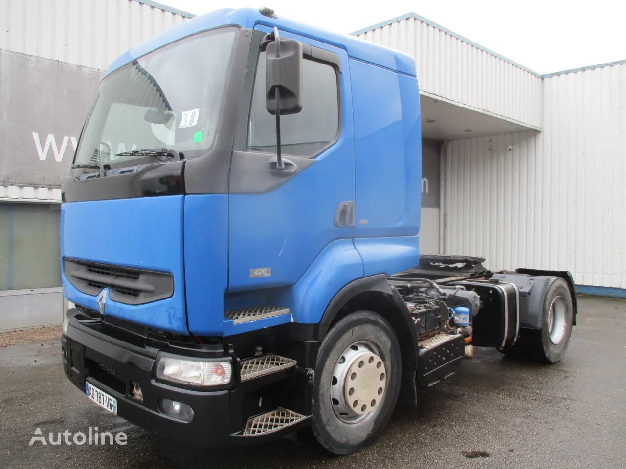Renault Premium 420 Dci , French Truck , PTO/Tipper Hydraulic tractora