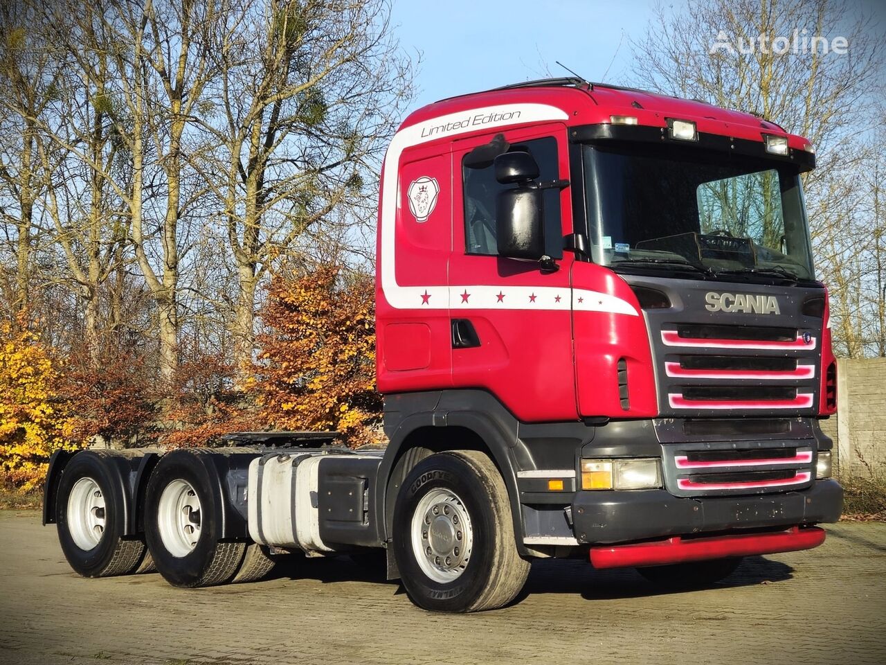 Scania R420 6x4 tractora