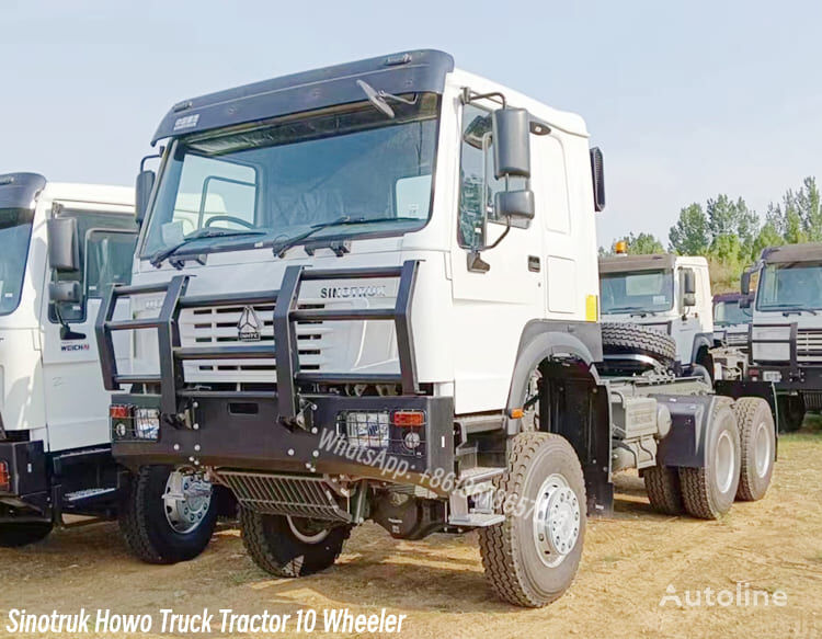 Sinotruk Howo Truck Tractor 10 Wheeler for Sale in Papua New Guinea tractora nueva